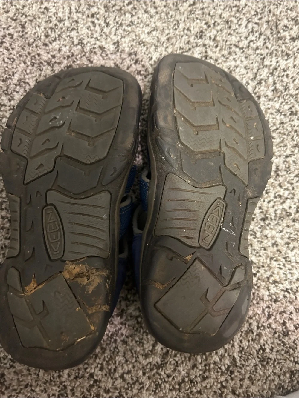 Keen Navy Blue Kids Closed-Toe Adventure Sandals